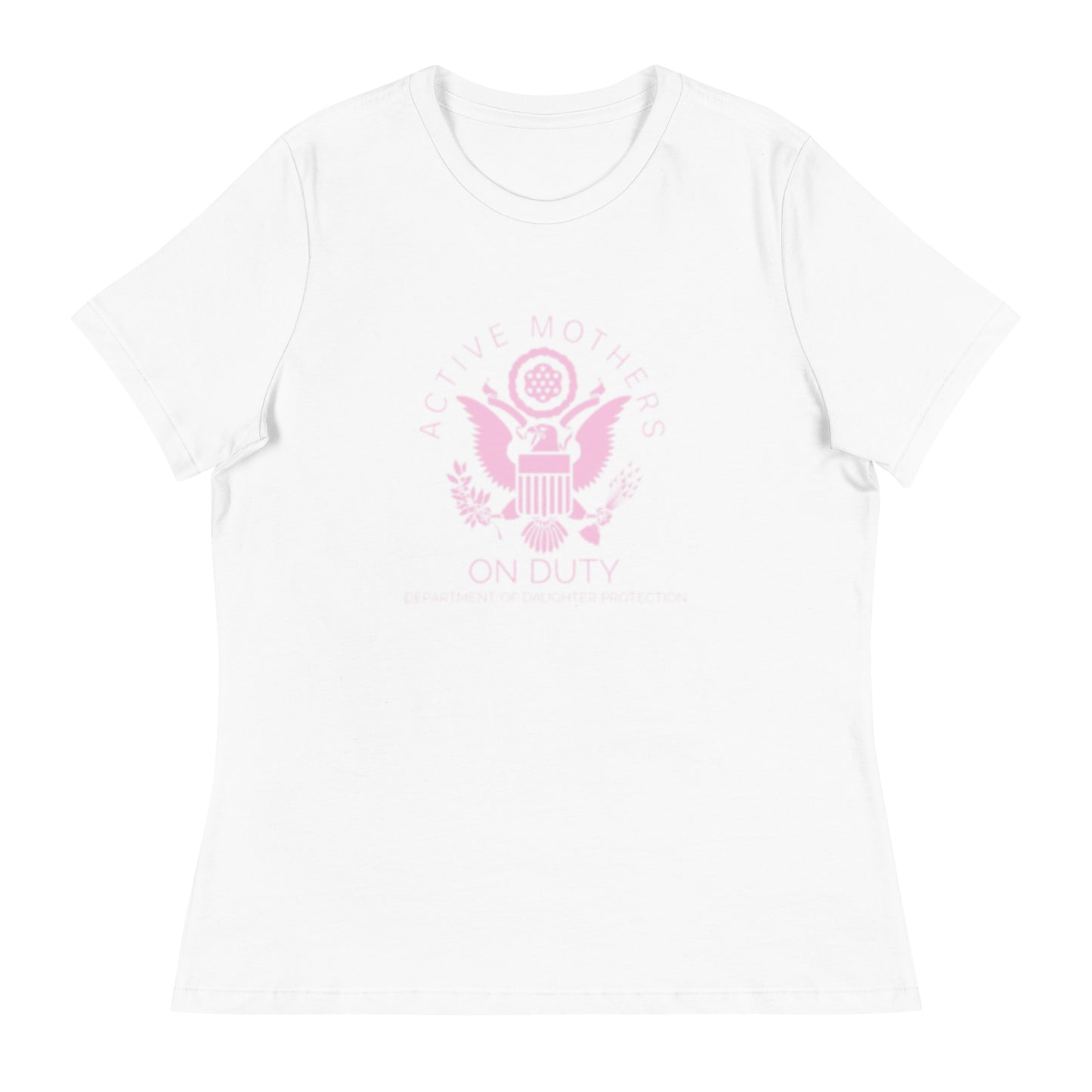 Active Mothers on Duty-Women's Relaxed T-Shirt
