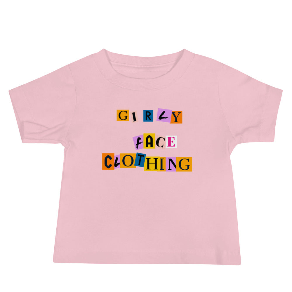 Girly Face Clothing - Baby Jersey Short Sleeve Tee