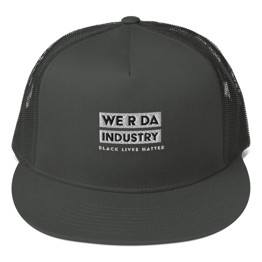 WE R DA INDUSTRY BLACK LIVS MATTER Mesh Back Snapback