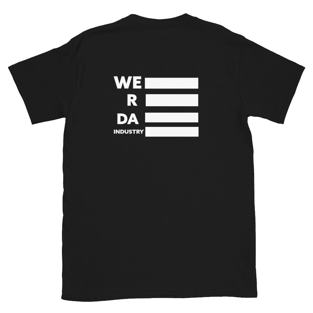 WE R DA INDUSTRY BLACK Short-Sleeve Unisex T-Shirt