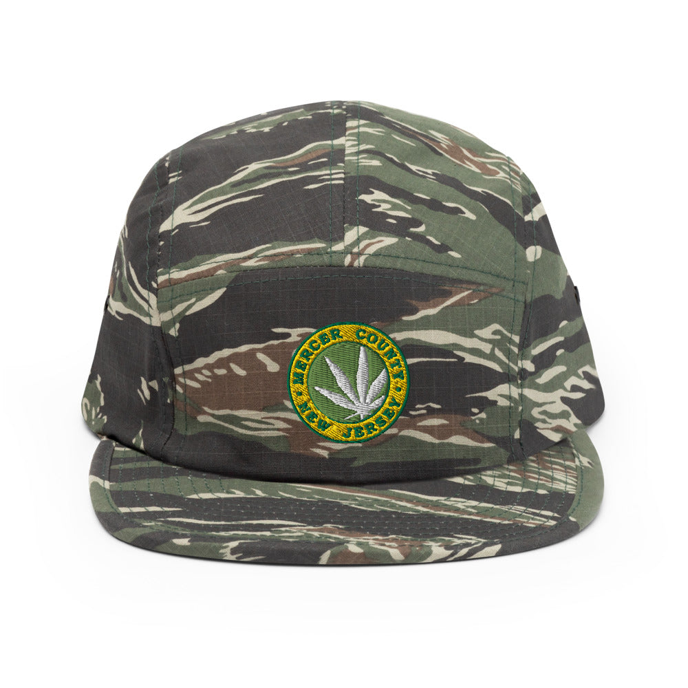 Mercer County  NJ  CHRONIC LEAF Five Panel Cap