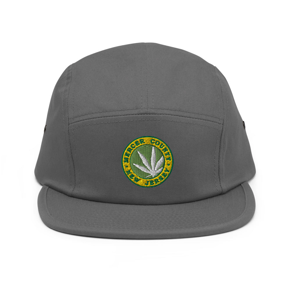 Mercer County  NJ  CHRONIC LEAF Five Panel Cap