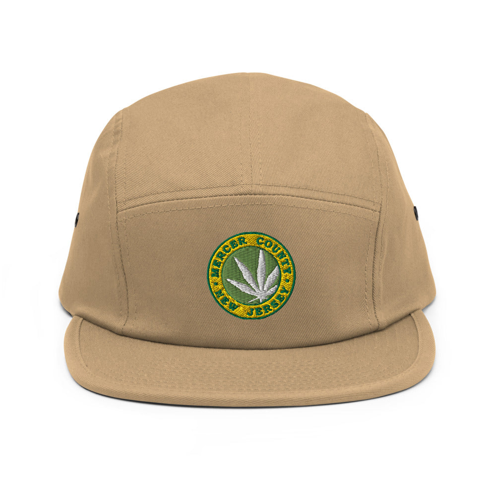 Mercer County  NJ  CHRONIC LEAF Five Panel Cap