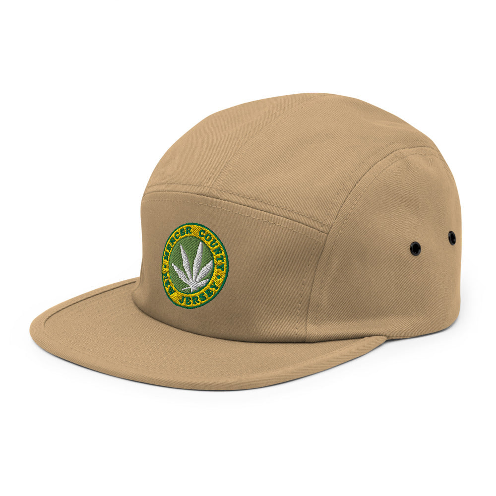 Mercer County  NJ  CHRONIC LEAF Five Panel Cap