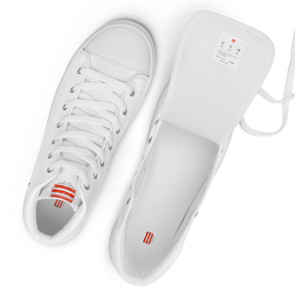 1st Family Collection - Men’s high top canvas shoes