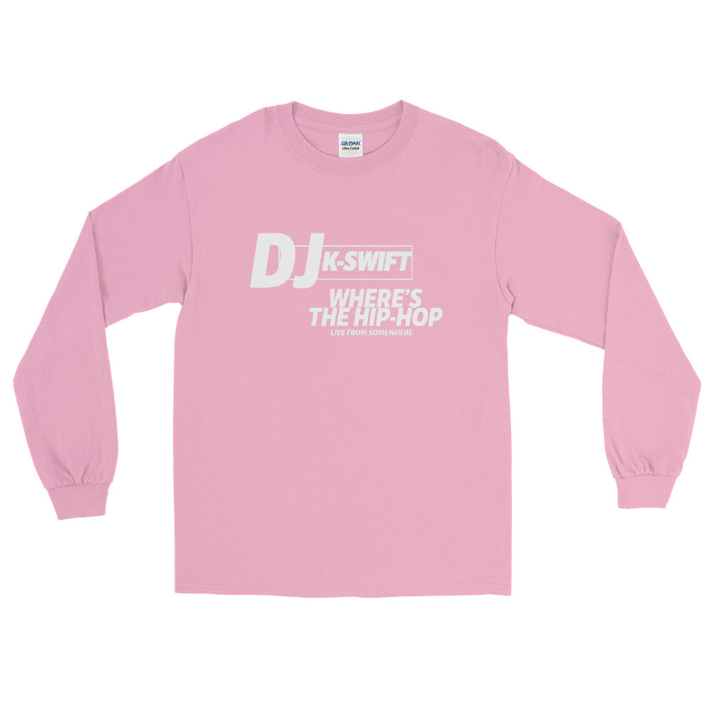 DJ KSWIFT LIVEFROM SOMEWHEREMen’s Long Sleeve Shirt